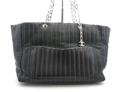 CHANEL New Mademoiselle Coco Mark Chain Tote Bag