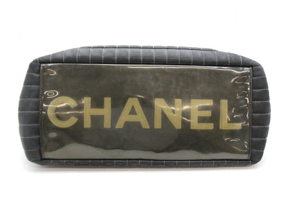 CHANEL New Mademoiselle Coco Mark Chain Tote Bag