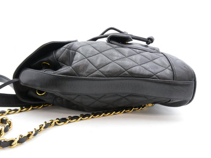 CHANEL Matelasse Coco Mark Chain Backpack