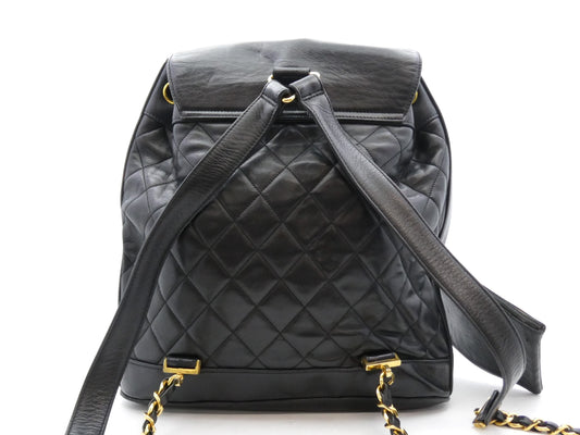 CHANEL Matelasse Coco Mark Chain Backpack