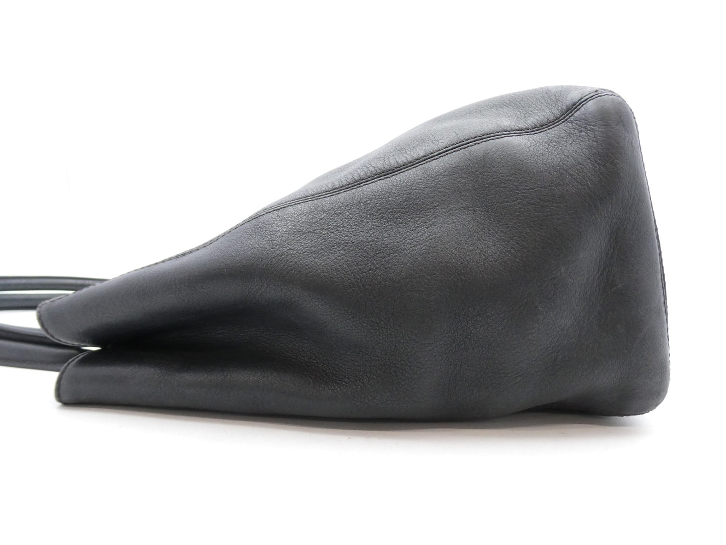 CHANEL Coco Mark Turn Lock Leather Tote Bag