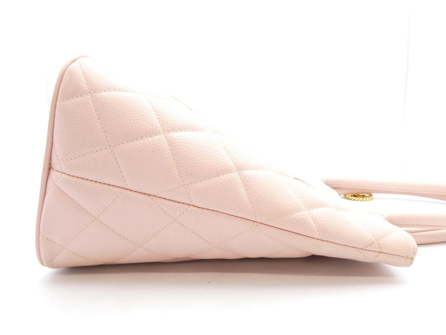 CHANEL Reissue Tote Bag Caviar Skin Coco Mark