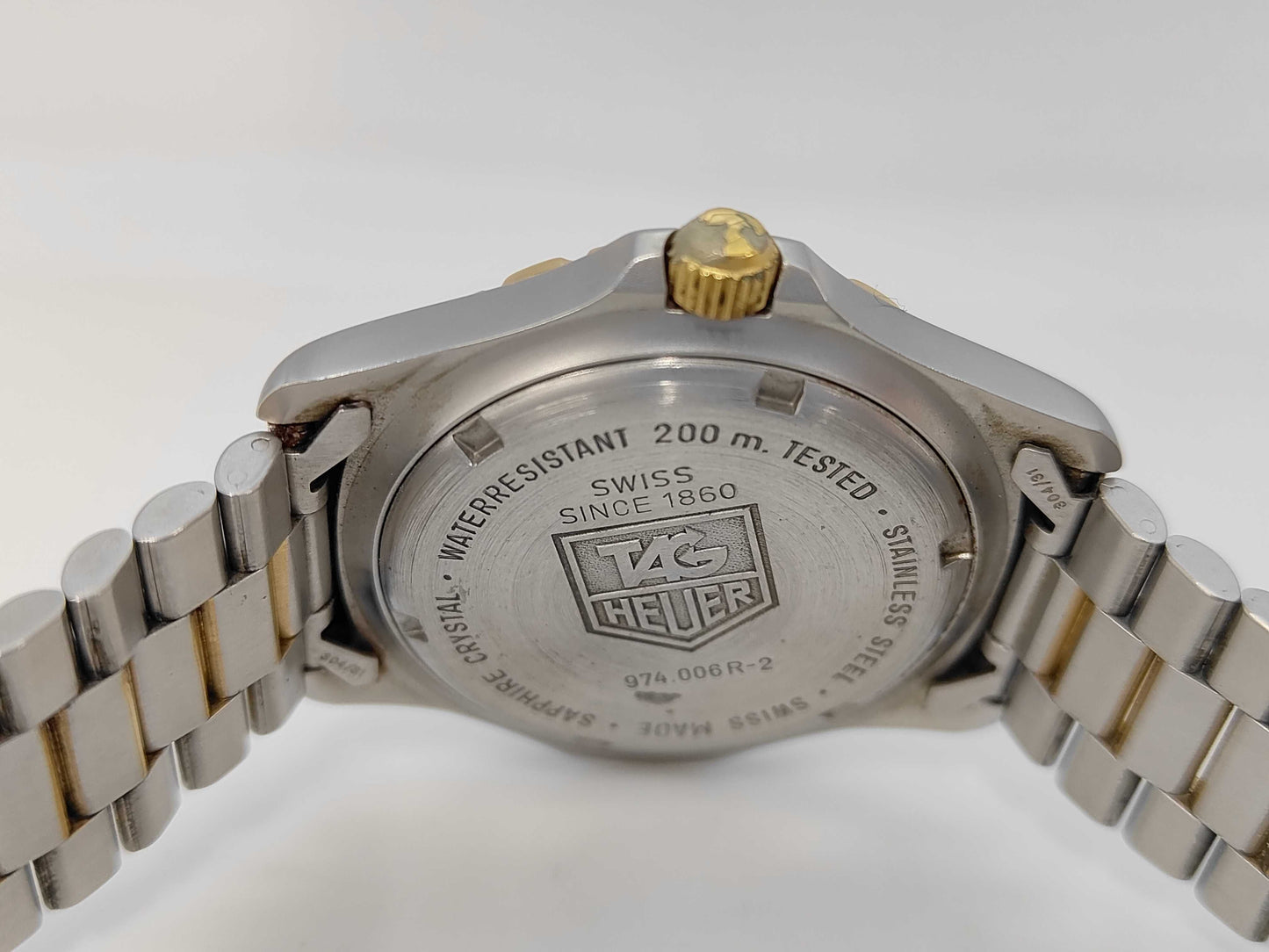 TAG Heuer 974.006R-2 Gold Dial Quartz Men's Watch