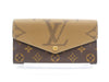 LOUIS VUITTON Monogram Giant Reverse Portefeuille Sarah Wallet with IC Reaction