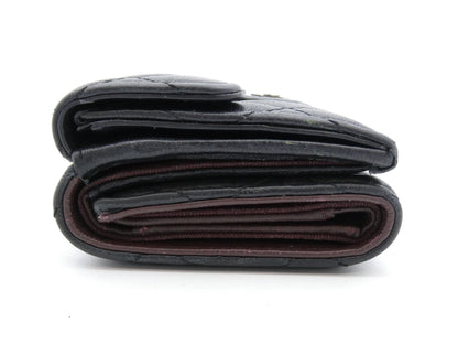 CHANEL Matelasse Coco Mark Tri-fold Wallet