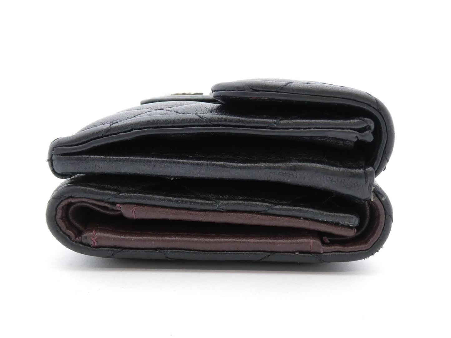 CHANEL Matelasse Coco Mark Tri-fold Wallet