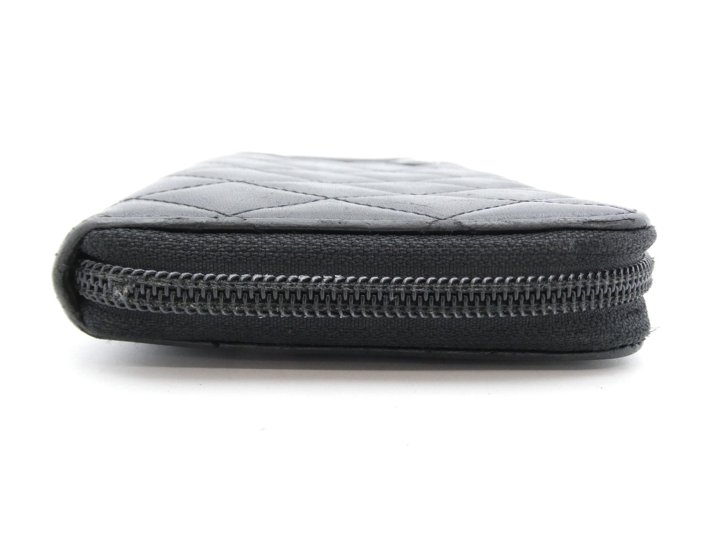 CHANEL Cambon Matelasse Coco Mark Wallet