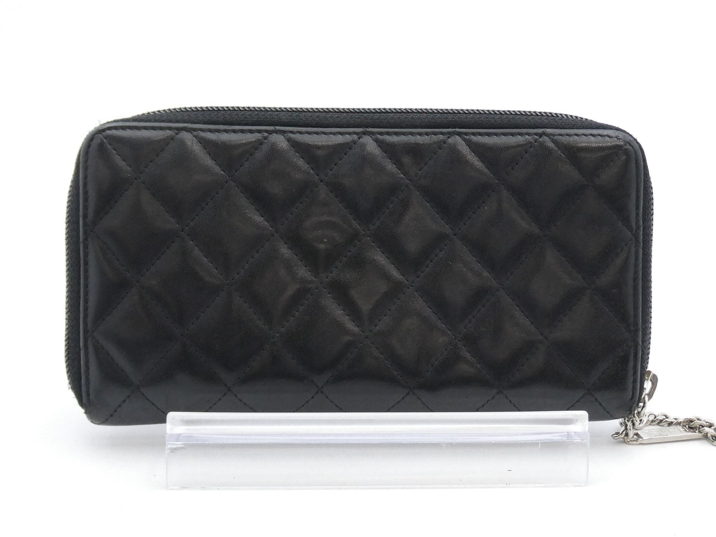 CHANEL Cambon Matelasse Coco Mark Wallet