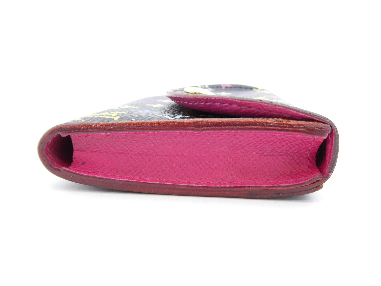 LOUIS VUITTON Monogram Multicolore Envelope Carte de Visite Coin Case