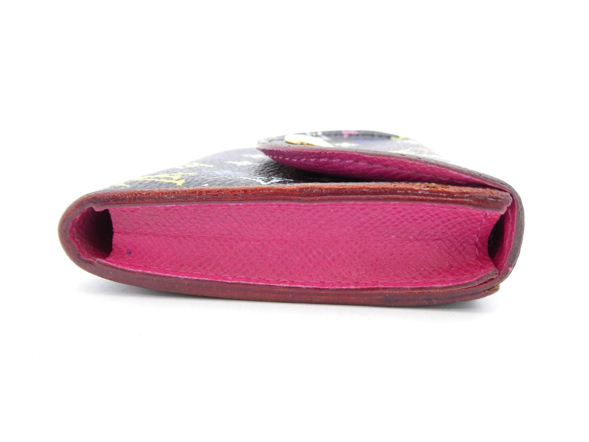 LOUIS VUITTON Monogram Multicolore Envelope Carte de Visite Coin Case