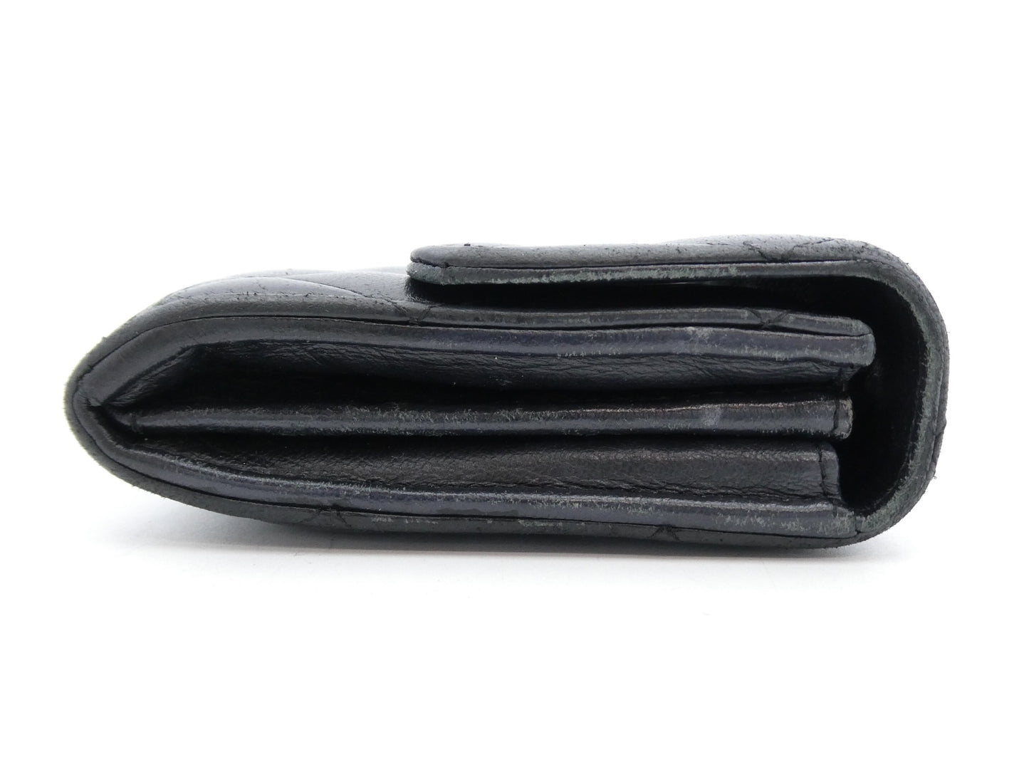 CHANEL Matelasse Coco Mark Wallet