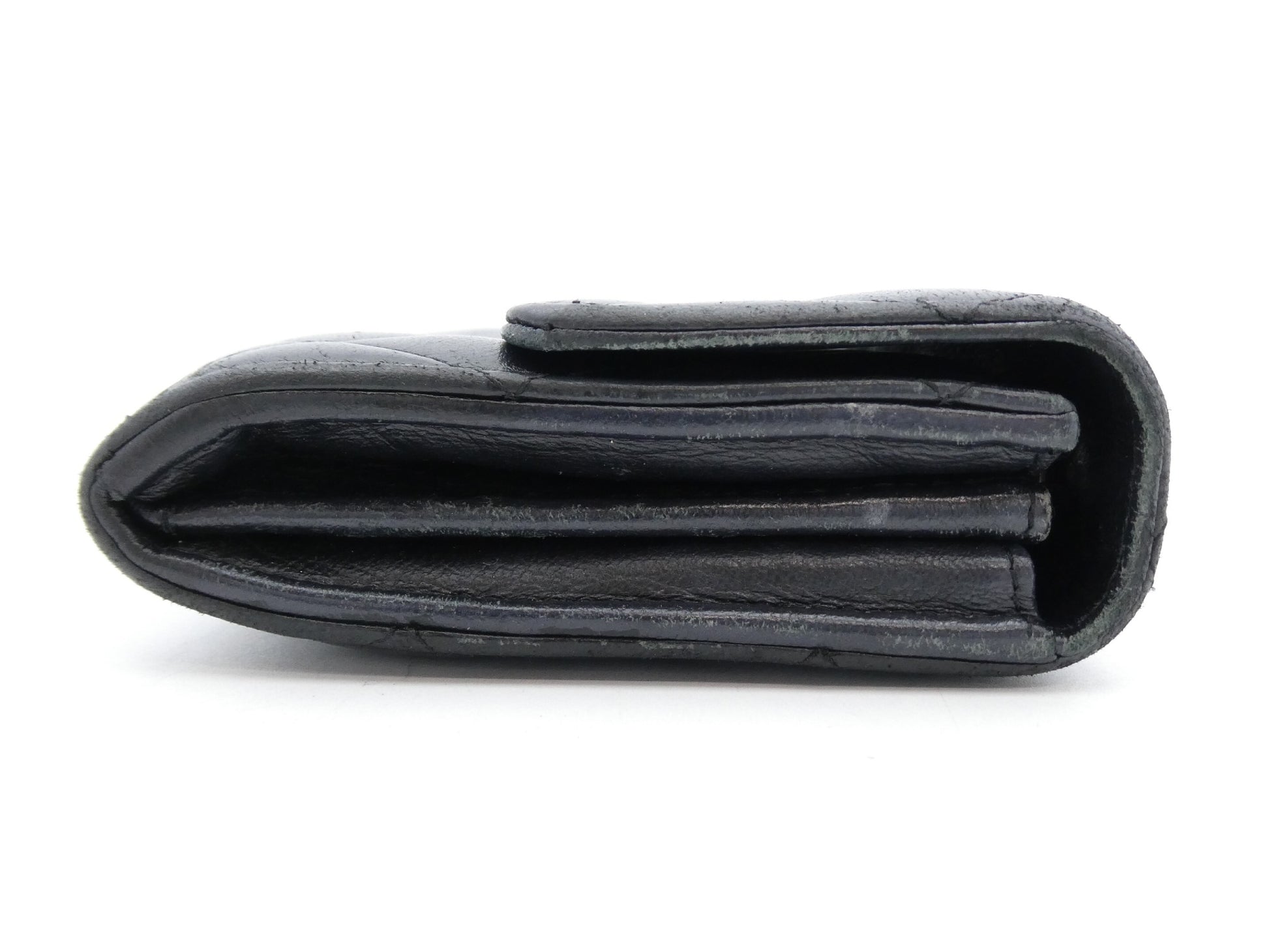 CHANEL Matelasse Coco Mark Wallet