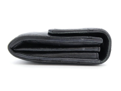 CHANEL Matelasse Coco Mark Wallet