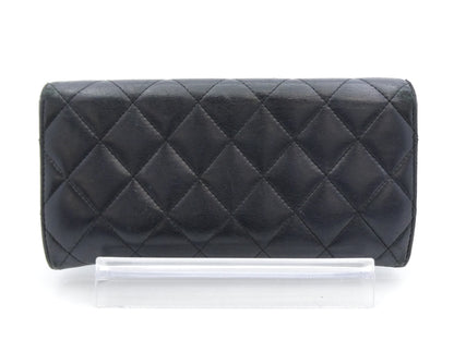 CHANEL Matelasse Coco Mark Wallet