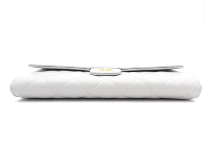 CHANEL Matelasse Coco Mark Wallet