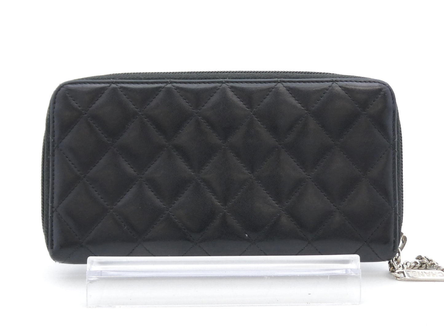 CHANEL Cambon Matelasse Coco Mark Wallet