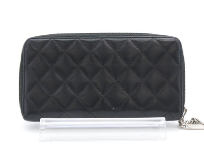CHANEL Cambon Matelasse Coco Mark Wallet