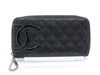 CHANEL Cambon Matelasse Coco Mark Wallet