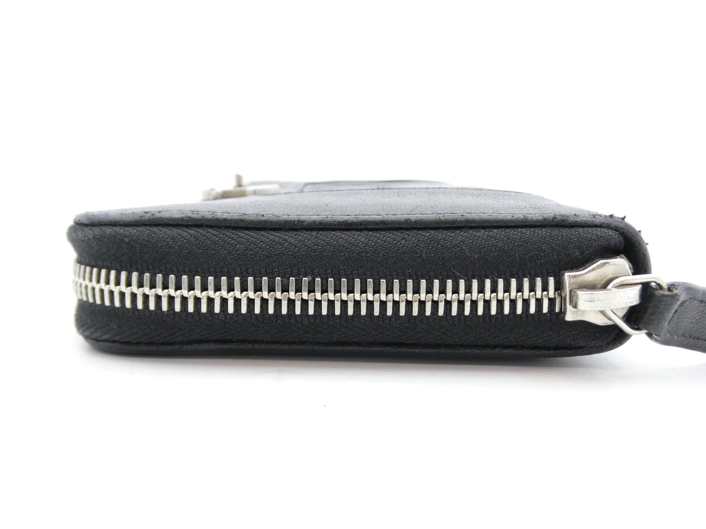 CHANEL Matelasse Coco Mark Round Zip Wallet