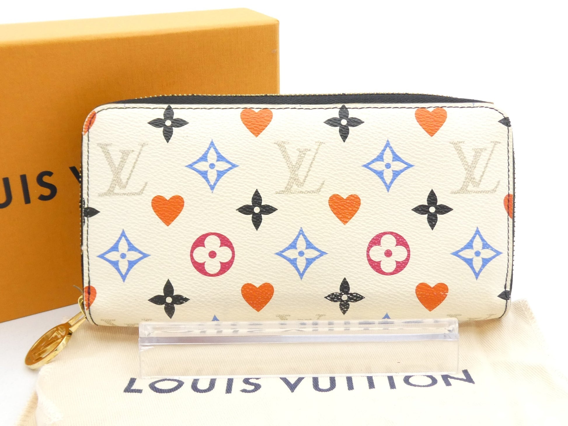 LOUIS VUITTON Monogram Game On Zippy Wallet