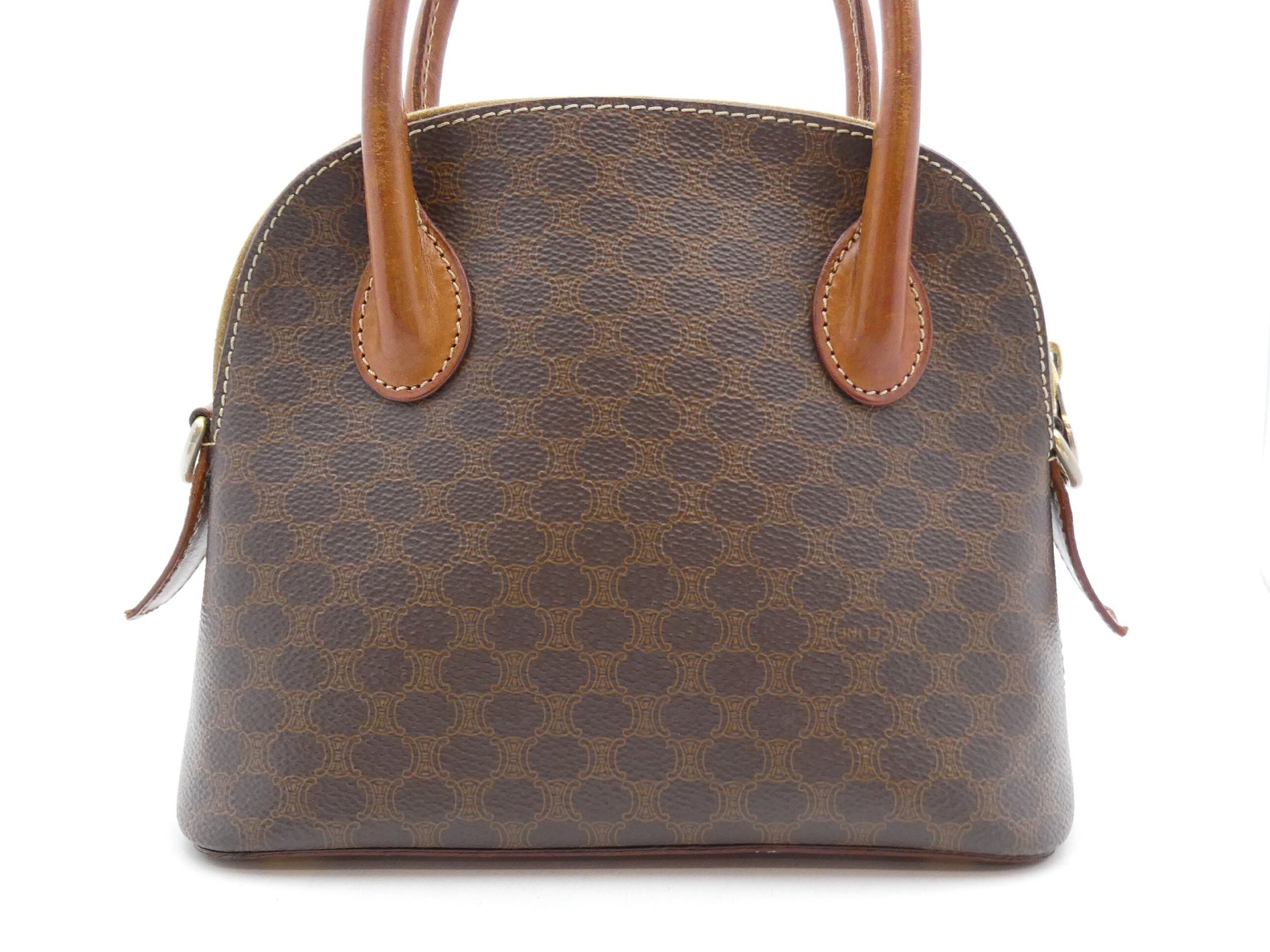 CELINE Macadam PVC Leather 2-Way Handbag