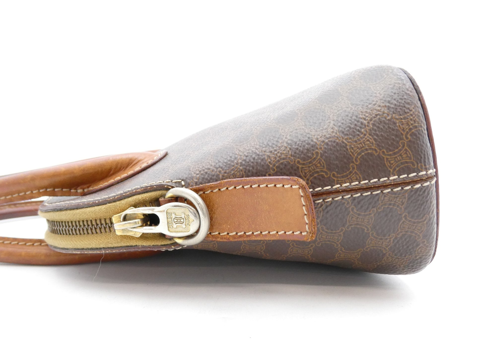 CELINE Macadam PVC Leather 2-Way Handbag