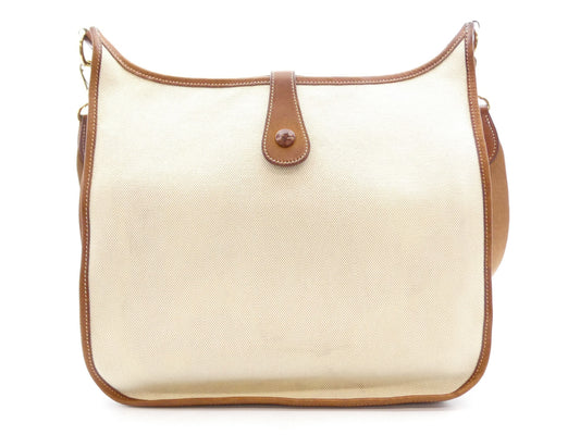 HERMES Evelyn GM 〇Z engraved shoulder bag