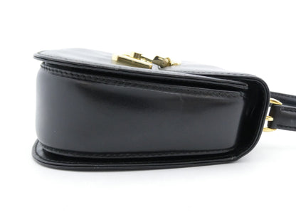 GUCCI Ladylock Leather Handbag