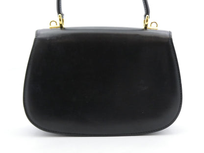 GUCCI Ladylock Leather Handbag