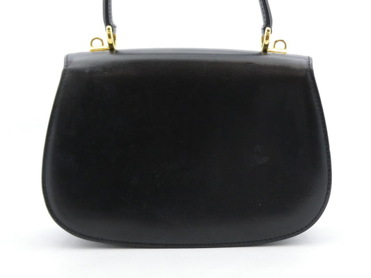 GUCCI Ladylock Leather Handbag