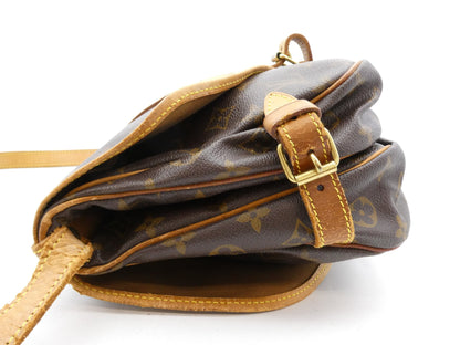 LOUIS VUITTON Monogram Saumur Shoulder Bag