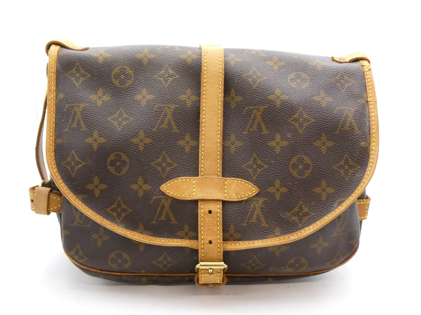 LOUIS VUITTON Monogram Saumur Shoulder Bag