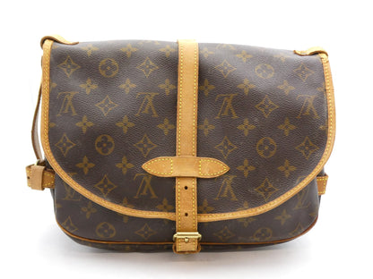 LOUIS VUITTON Monogram Saumur Shoulder Bag
