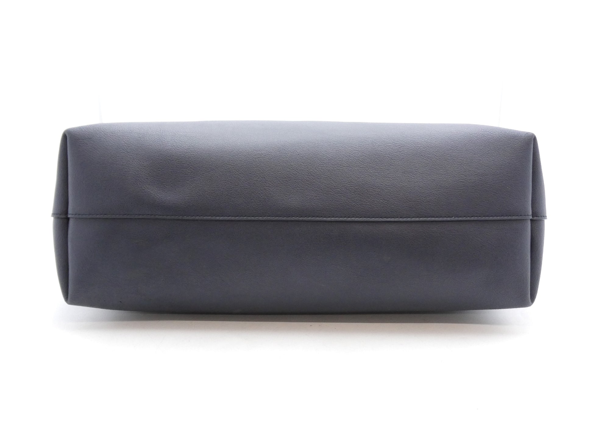 SAINT LAURENT YSL logo leather tote bag