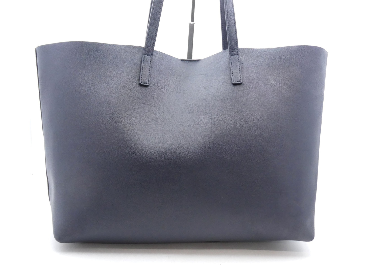 SAINT LAURENT YSL logo leather tote bag