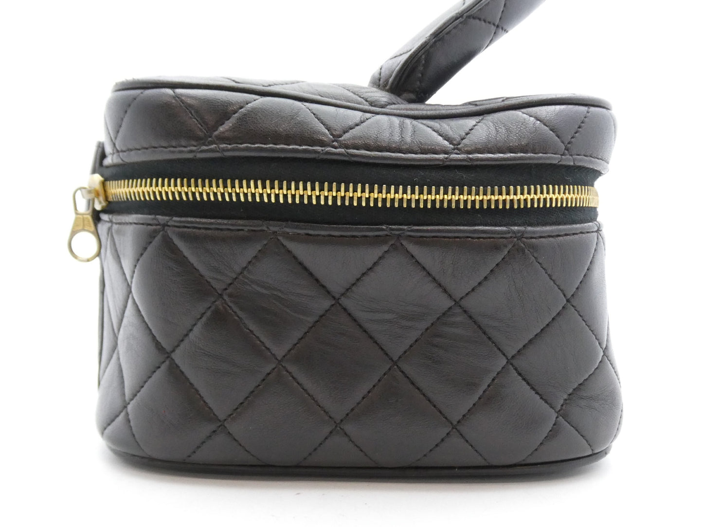 CHANEL Matelasse Matelasse Lambskin Vanity Bag