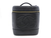 CHANEL Caviar Skin Coco Mark Vanity Bag