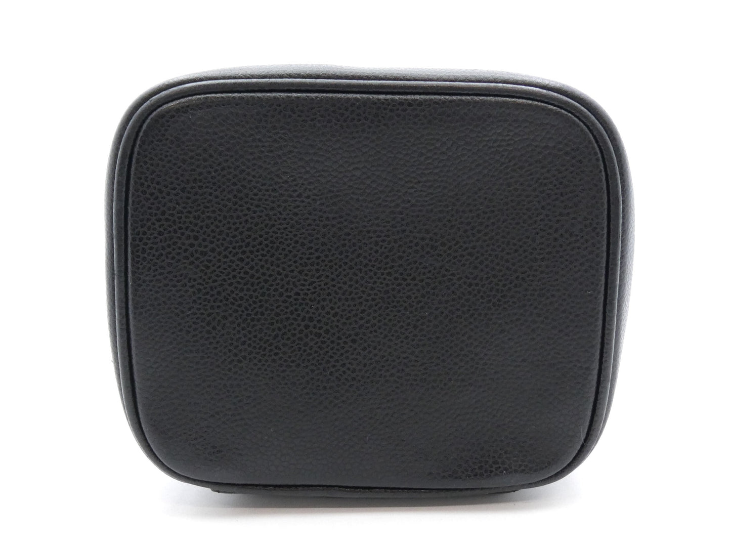 CHANEL Caviar Skin Coco Mark Vanity Bag