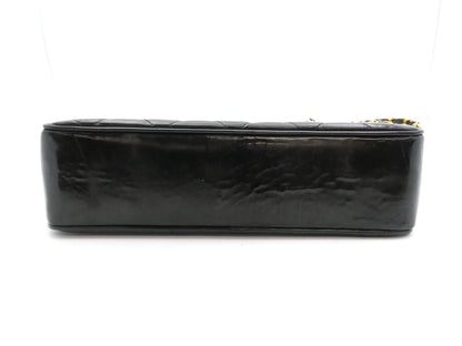 CHANEL Matelasse Matelasse Enamel Coco Mark Chain Tote Bag