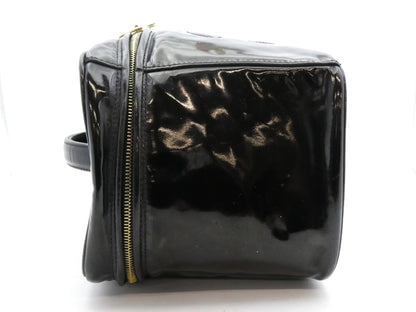 CHANEL Deka Coco Mark Enamel Vanity Bag