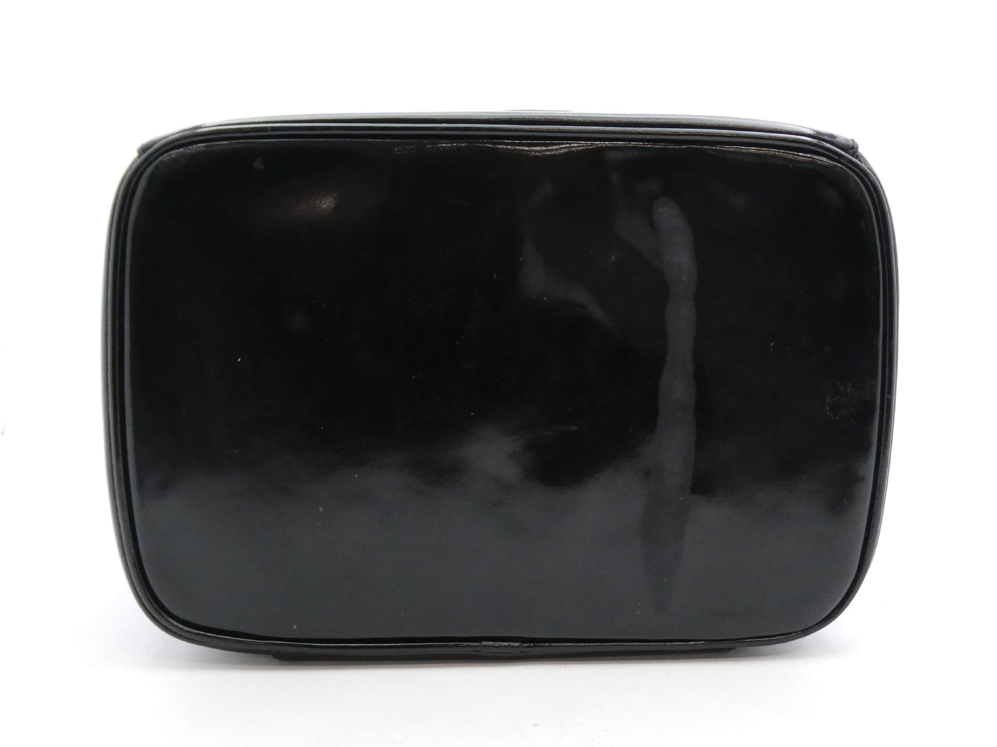 CHANEL Deka Coco Mark Enamel Vanity Bag