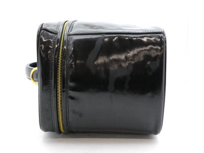 CHANEL Deka Coco Mark Enamel Vanity Bag