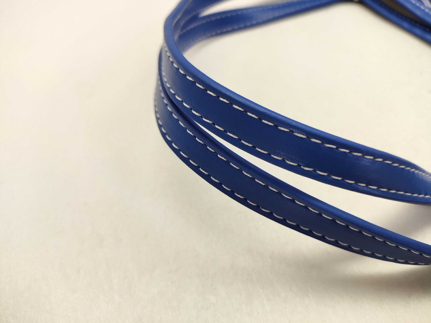 GOYARD GOYARD Saint Louis GM Large Tote Bag, Blue PVC with Pouch