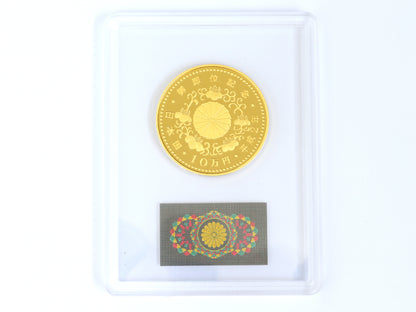 Enthronement 100,000 Yen Gold Coin, 24K Gold, 30.0g, Other Small Items 