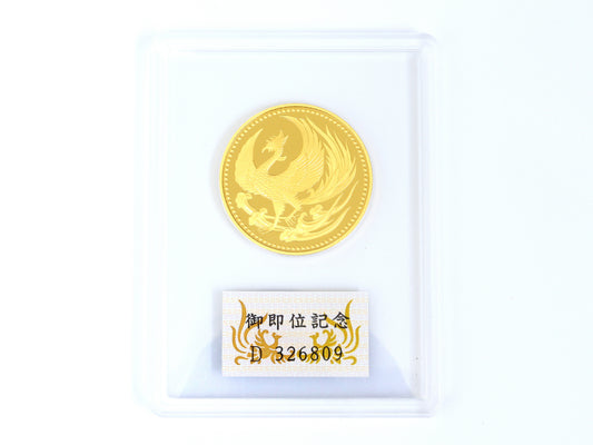Enthronement 100,000 Yen Gold Coin, 24K Gold, 30.0g, Other Small Items 