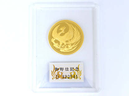 Enthronement 100,000 Yen Gold Coin, 24K Gold, 30.0g, Other Small Items 