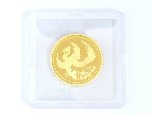100,000 Yen Gold Coin, 24K Gold, 20.0g, Other Small Items 