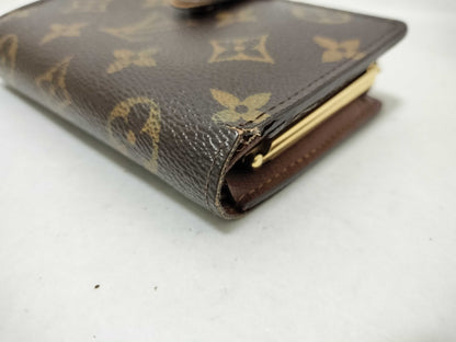 LOUIS VUITTON Monogram Louis Vuitton Portefeuille Viennois Folding Wallet
