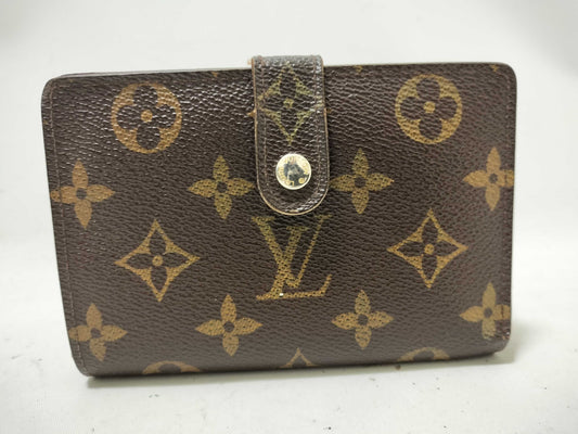 LOUIS VUITTON Monogram Louis Vuitton Portefeuille Viennois Folding Wallet