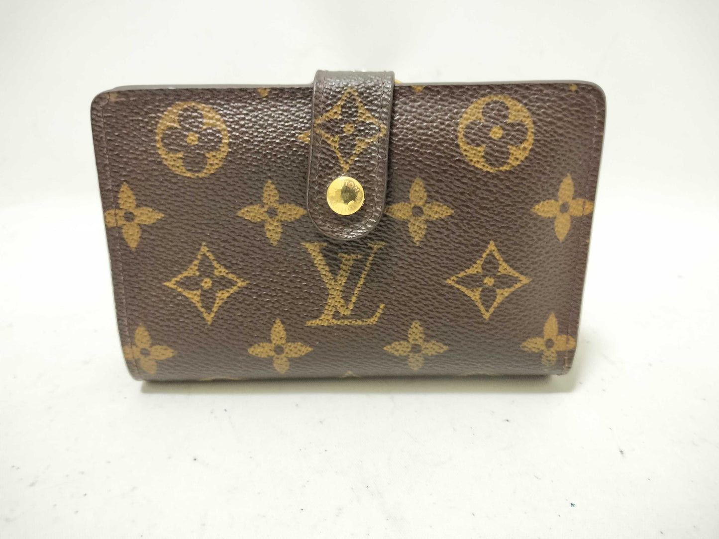 LOUIS VUITTON Monogram Louis Vuitton Porte Monnaie Bien Viennois Folding Wallet